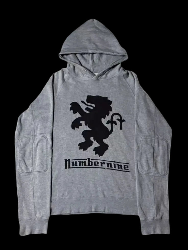 Number Nine Lambretta Hoodie Grey
