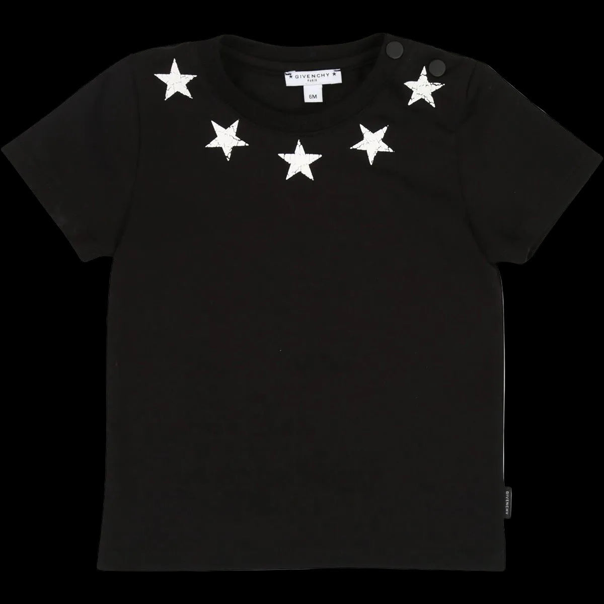 Givenchy Stars Black Tee