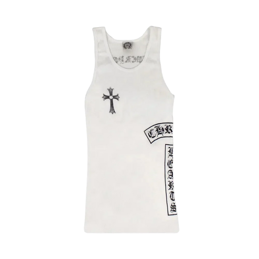 Chrome Hearts White Tank Top