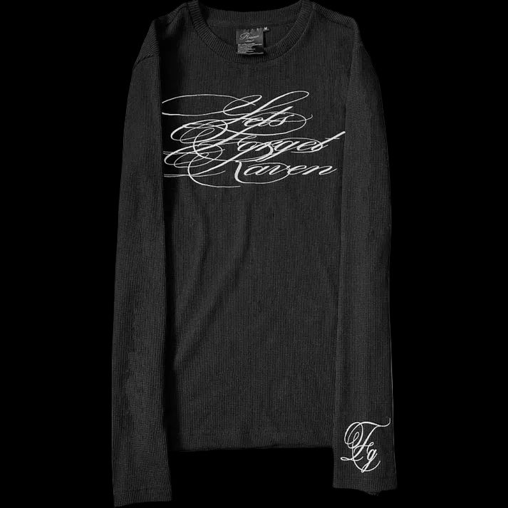 Forgetraven Long Sleeve Black