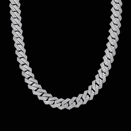 CUBANA PRONG 15MM ORO 18K