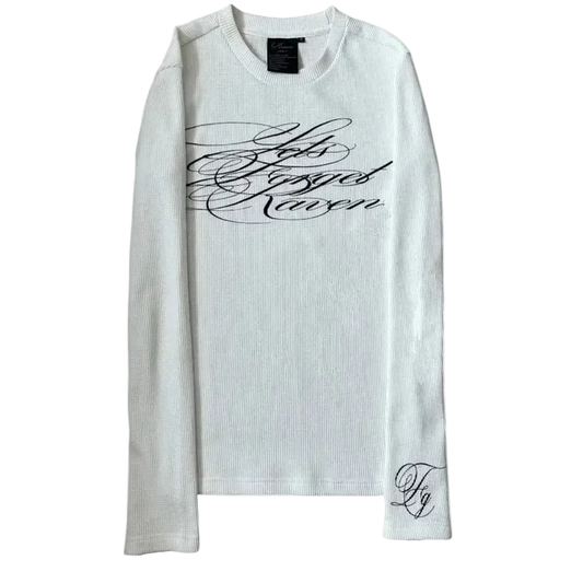 Forgetraven Long Sleeve White